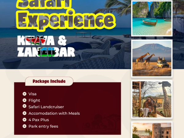 SAFARI EXPERIENCE — KENYA & ZANZIBAR