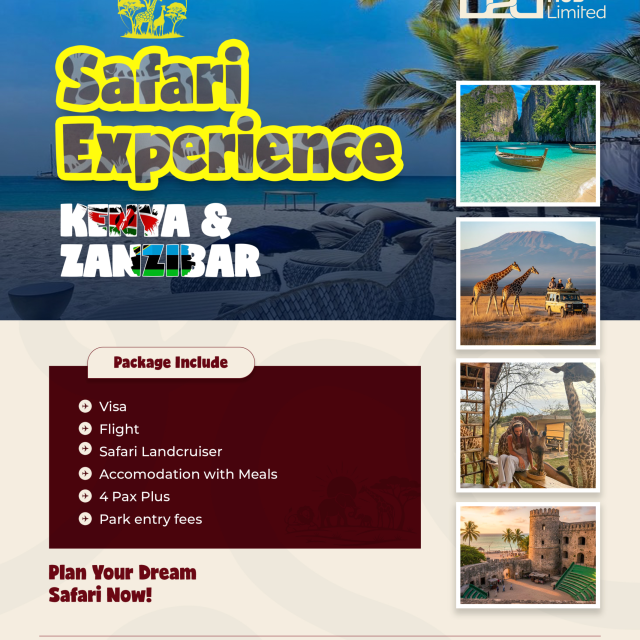 SAFARI EXPERIENCE — KENYA & ZANZIBAR